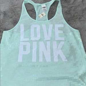 PINK aqua sequence tank! Size L
